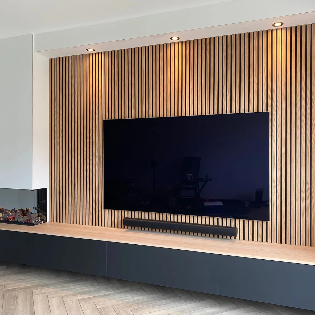 Slat Wood Entertainment Walls Try Slat Wood Entertainment Walls Connect Now